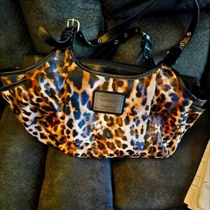 Nicole Miller Leopard Print Women's Bag